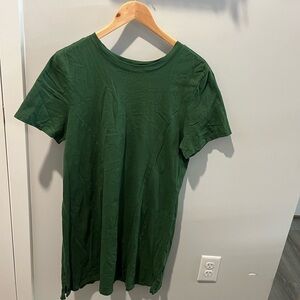 Old Navy Forest Green Tee Dress